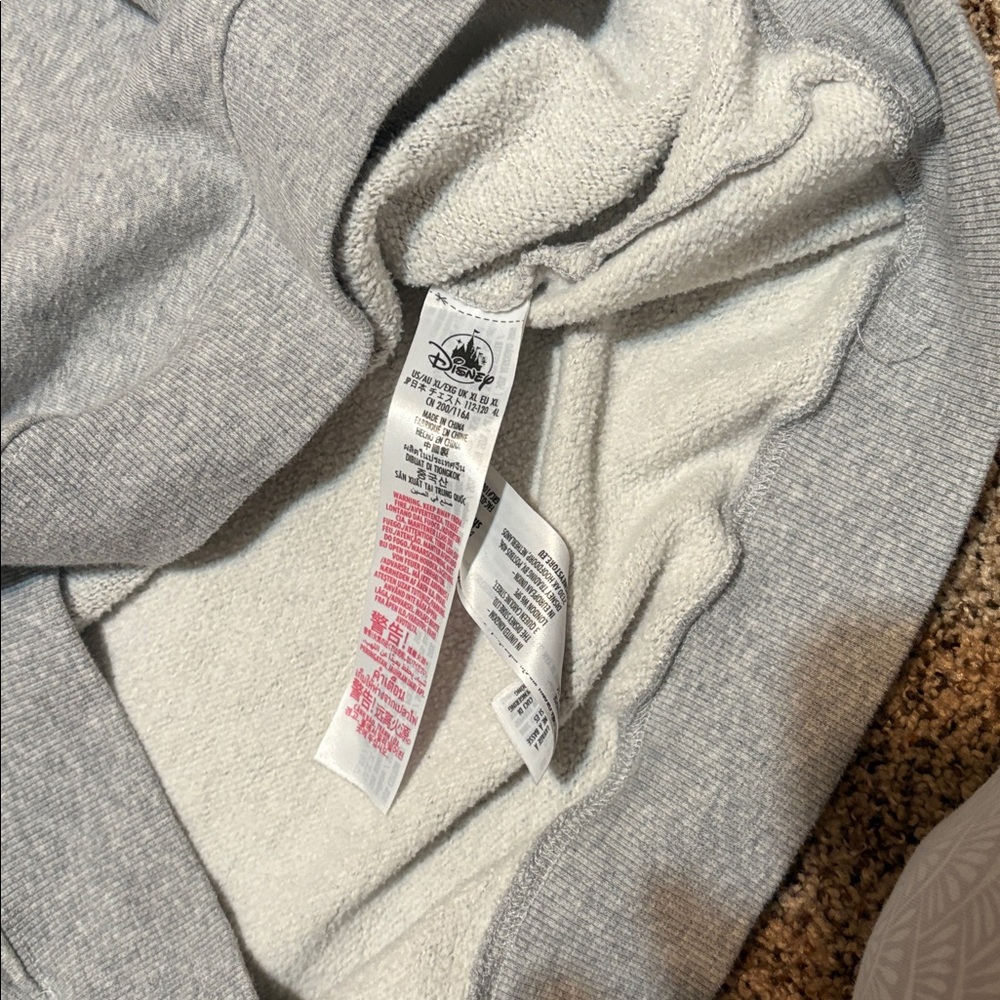 Disneyland Parks Retro Grey classic Mickey Mouse Sweatshirt XL 2023 - Picture 2 of 5